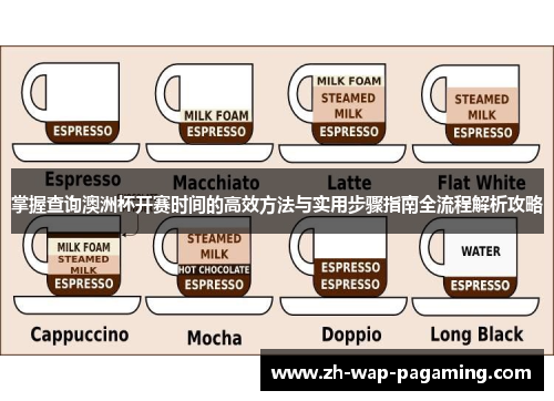 掌握查询澳洲杯开赛时间的高效方法与实用步骤指南全流程解析攻略