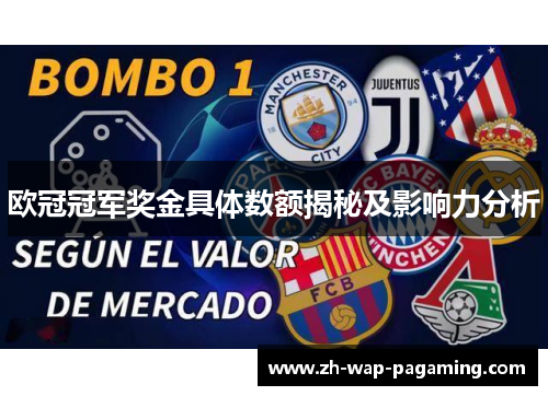 欧冠冠军奖金具体数额揭秘及影响力分析 欧冠冠军奖金具体数额揭秘及影响力分析